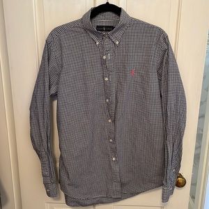 Dark blue Ralph Lauren polo dress shirt